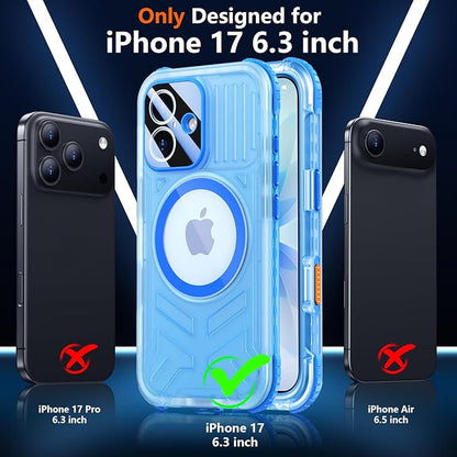 SPIDERCASE Magnetic for iPhone 17 Case Waterproof, 12FT Military Shockproof - Image 2