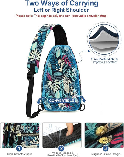 Capolo Sling Bag for Women Men Waterproof Crossbody Bags for Women Trendy - Image 6