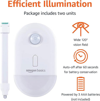 Amazon Basics Color Changing LED Toilet Bowl Motion Sensor Light, Battery - Image 3