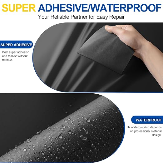 Fabric Repair Tape, Self Adhesive Nylon Repair Patch, Waterproof Outdoor Nylon - Image 3