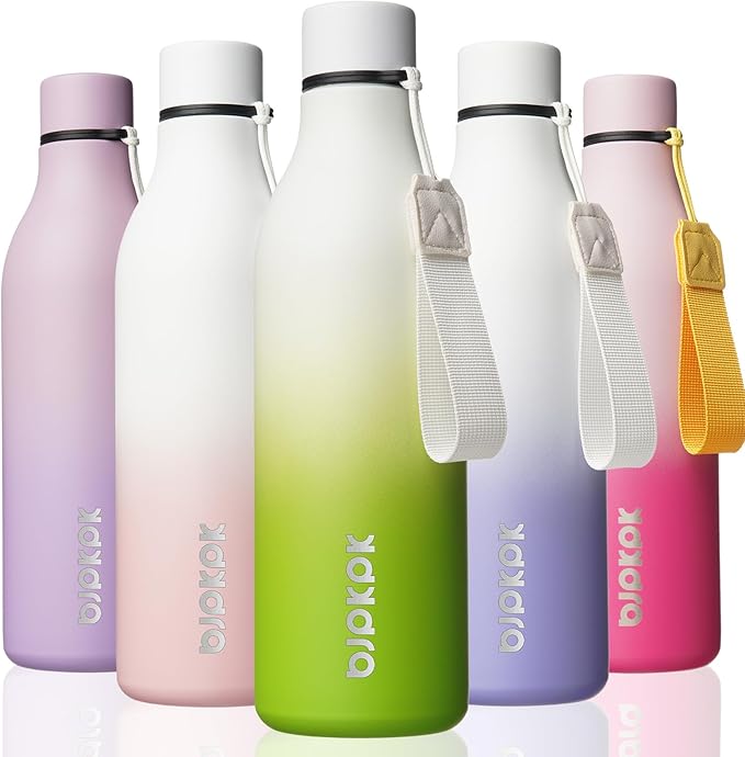 BJPKPK Insulated Water Bottles, 25 oz Stainless Steel Metal Water Bottle by BJPKPK