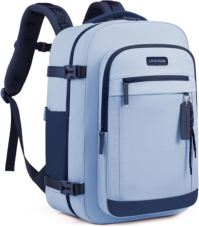 LOVEVOOK 40L Travel Backpack for Women & Men, Airline Approved Carry On Luggage by LOVEVOOK