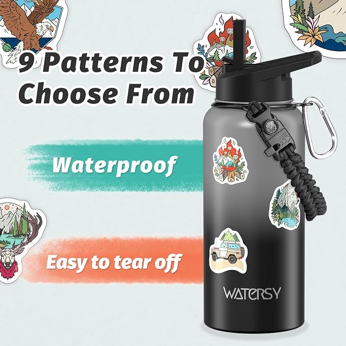 32oz Insulated Water Bottle, BPA Free&Leak Proof, Stainless Steel Water Flask - Image 4