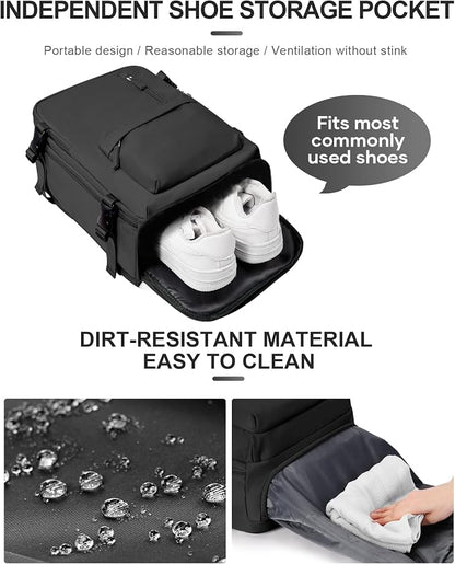 WONHOX Large Travel Backpack Carry on Flight Approved Laptop Work Business - Image 6