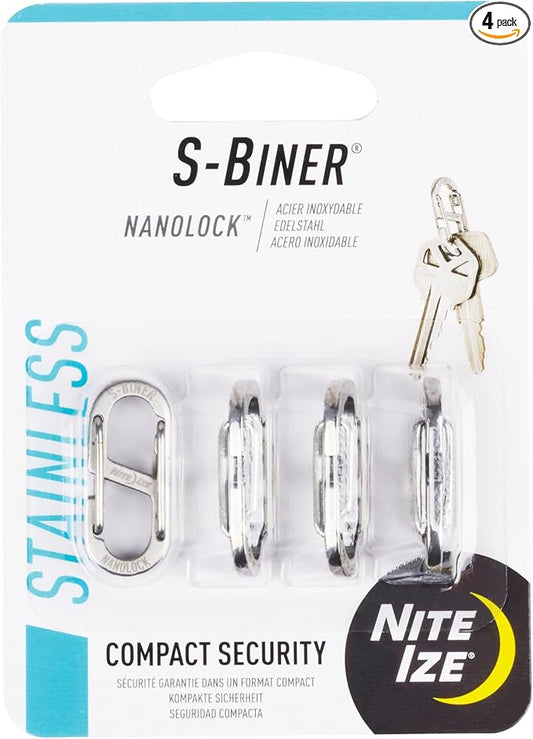 Nite Ize S-Biner NanoLock by Nite+Ize