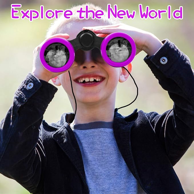 Scotamalone Kids Binoculars Shock Proof Toy Binoculars Set - Image 3