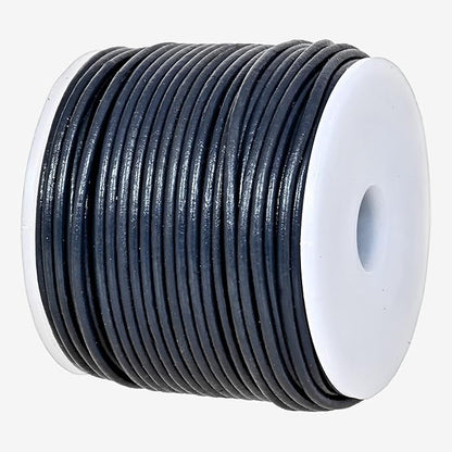GENIQUE Real/Genuine Round Leather String Cord by GENIQUE