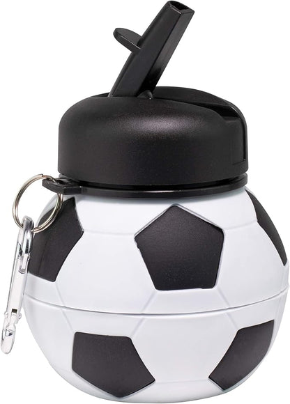 Maccabi Art Collapsible Silicone Soccer Ball Water Bottle - Image 3