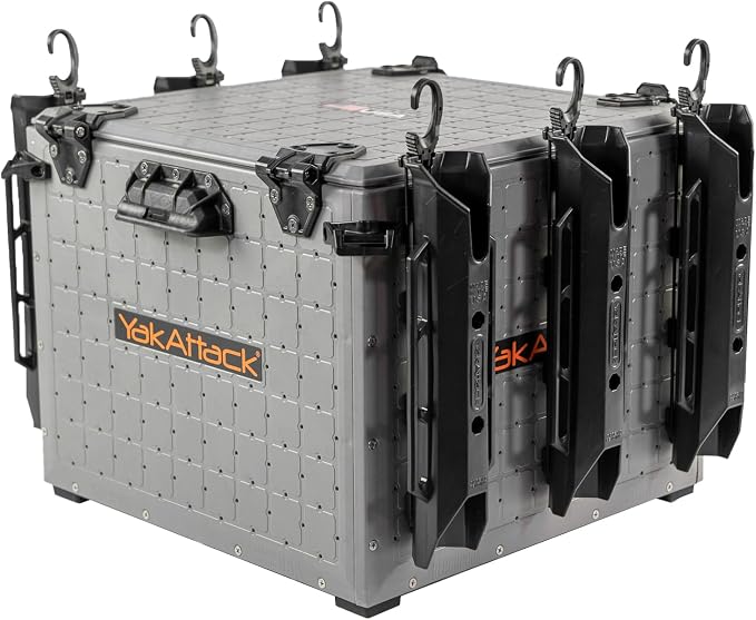 YakAttack BlackPak Pro 16" x 16" Kayak Fishing Crate - Image 2