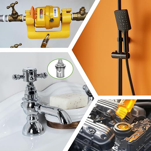 ZDBB 1075 Pcs 3-in-1 Spigot Repair Washers & Hose Gasket & Faucet O-Rings Kit - Image 9
