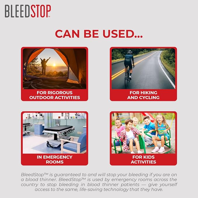 BleedStop™ Nosebleed Strips – Fast Acting Blood Coagulant Foam Inserts – Helps - Image 9