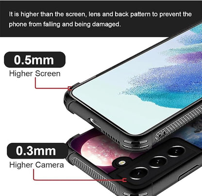 for Samsung Galaxy S21 Case, Star Two Wolfs Howling Pattern Graphic Design Girl - Image 4