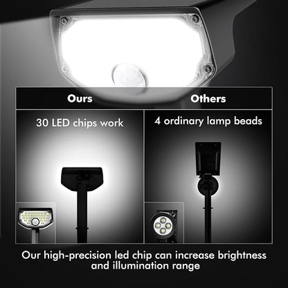 AloftSun Solar Motion Sensor Outdoor Lights, Waterproof Motion Sensor Spot - Image 8
