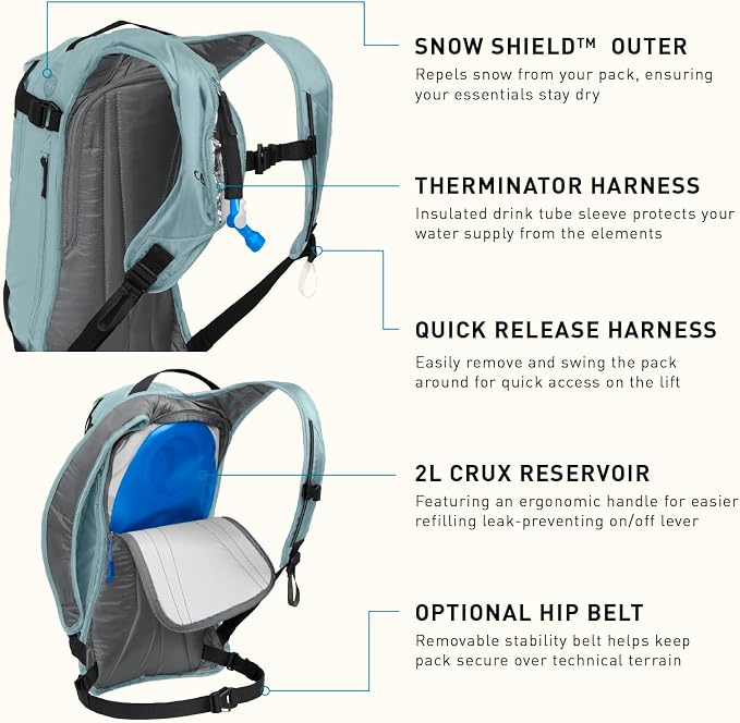 CamelBak Powderhound 12 Snow Hydration Pack 70oz - Image 7