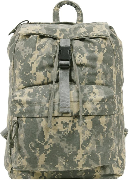 Rothco Canvas Daypack – Heavy-Duty Cotton Canvas Backpack - Image 2