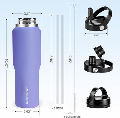 HYDROWION Water Bottle Stainless Steel, Vacuum Insulated Leak Proof Tumbler 32oz - Image 6