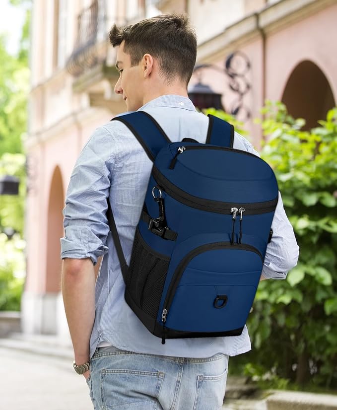 Cooler Backpack, 22L Waterproof Soft Backpack Coolers Leak Proof Beach Backpack - Image 6
