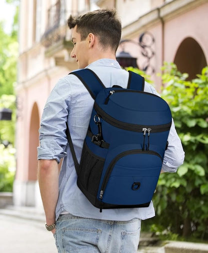 Cooler Backpack, 22L Waterproof Soft Backpack Coolers Leak Proof Beach Backpack - Image 6