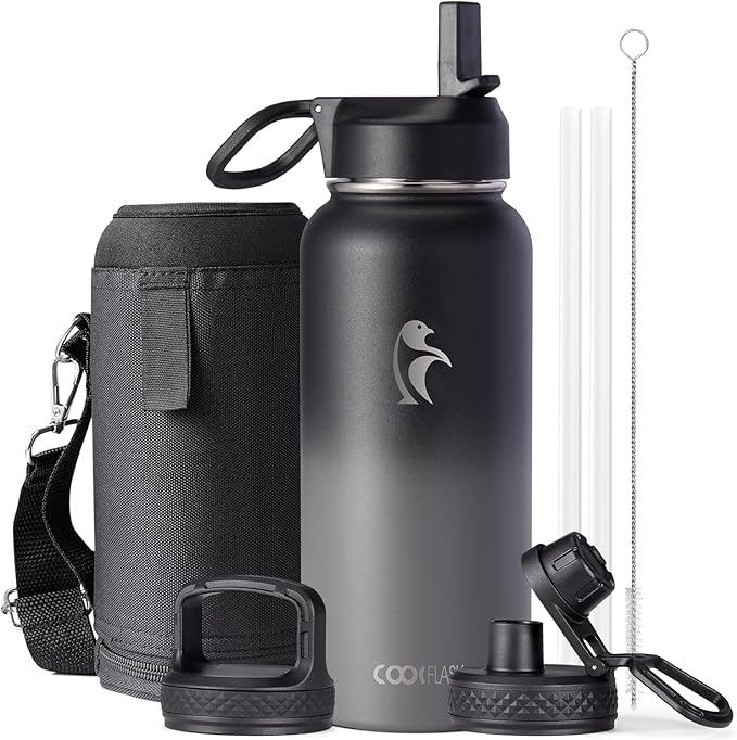 Water Bottle 32 oz Insulated by Coolflask