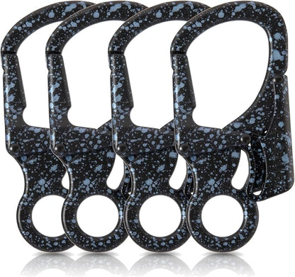 Ahiller Carabiner Clip, Double Anti-Misopening Locking Design, Key Ring Clip by Ahiller