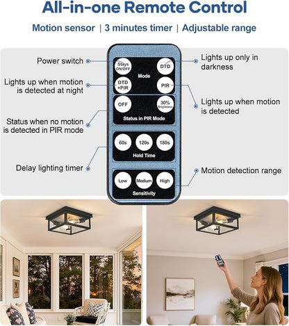 Motion Sensor Outdoor Ceiling Light - Image 6