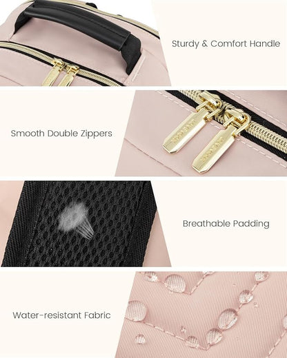 LOVEVOOK Laptop Backpack Purse for Women, Work Travel Computer Bags, College - Image 9