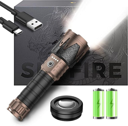SKYFIRE Rechargeable Tactical Flashlight - Image 9