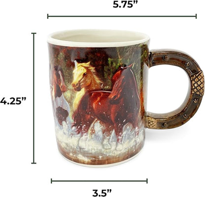 Rivers Edge Products 3D Ceramic Coffee Mug - Image 6