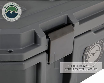 Overland Vehicle Systems 40100001 Dark Gray 53 QT Dry Box Storage - Image 7