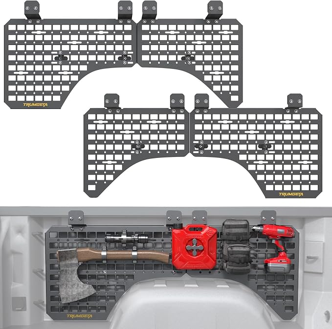Trumgeta Aluminum Side Bed MOLLE Panel Fit by TRUMGETA