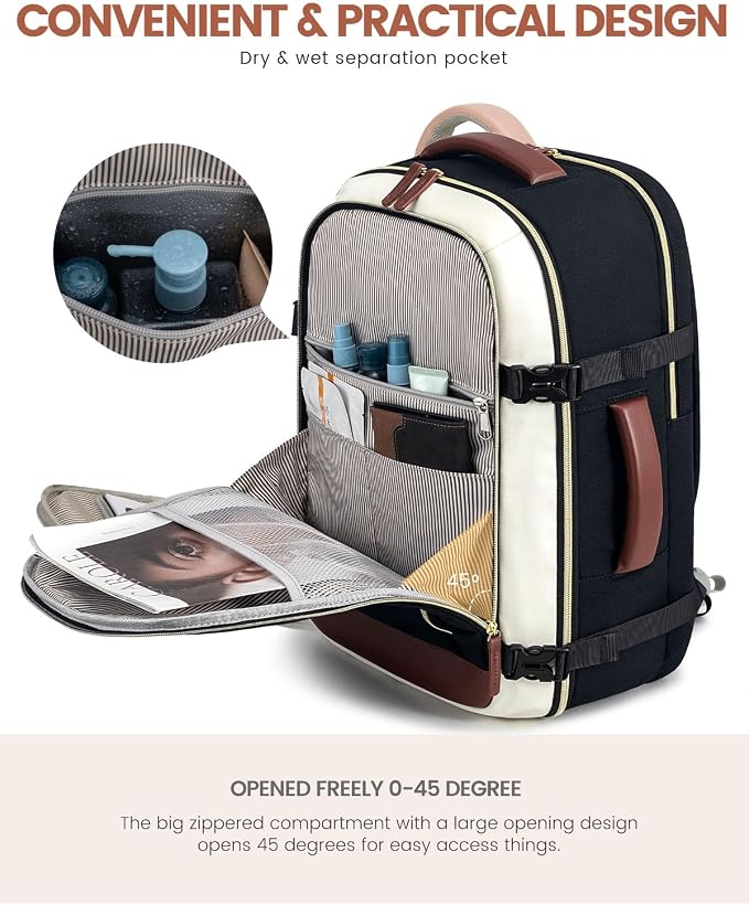 LOVEVOOK Carry On Travel Backpack - Image 8