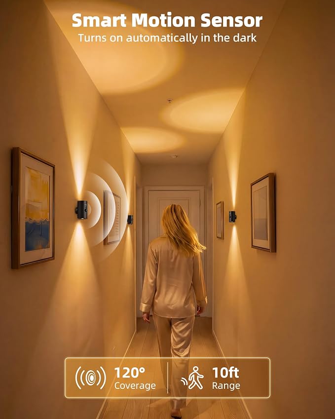 EZVALO Motion Sensor Wall Sconce - Image 3