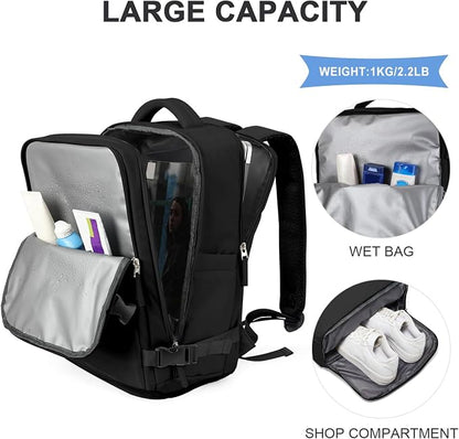 coowoz Travel Backpack For Women Men Airline Approved, Carry On Backpack - Image 4