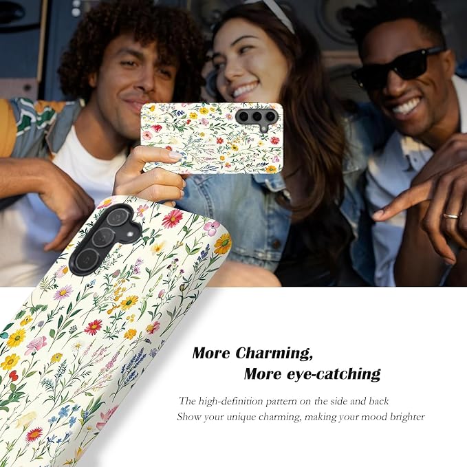 Compatible for Samsung Galaxy A16 5G Case, Dual Layer Heavy Duty 2 in 1 - Image 4