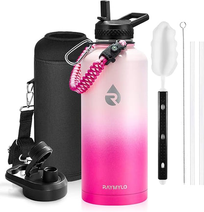 RAYMYLO Insulated Water Bottle 87 oz, Triple Wall Vacuum Stainless Steel by RAYMYLO