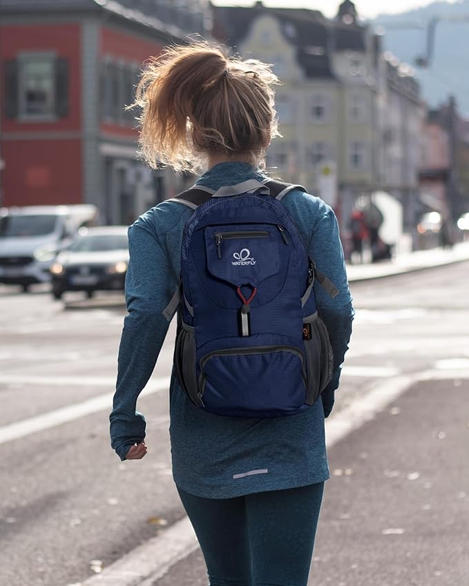 WATERFLY Small Lightweight Packable Backpack: 20l Ultra Light Foldable Travel - Image 3