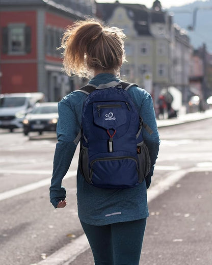 WATERFLY Small Lightweight Packable Backpack: 20l Ultra Light Foldable Travel - Image 3