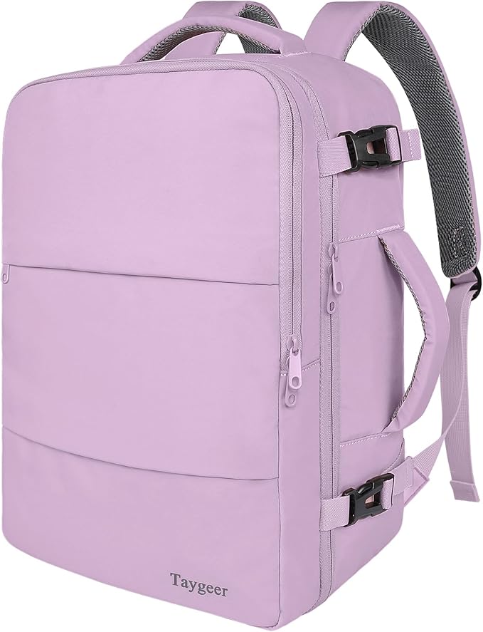 Taygeer Travel Backpack for Men Women, Airline Approved Underseat Personal Item by Taygeer