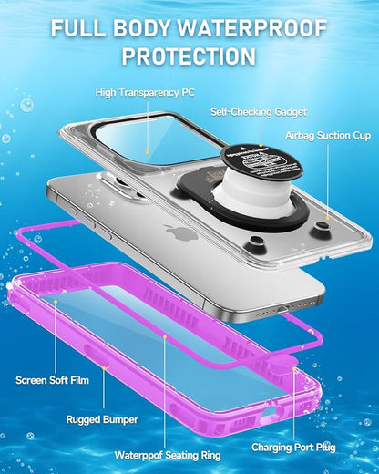 Waterproof Phone Case, IPX8 Waterproof Phone Pouch - Image 5