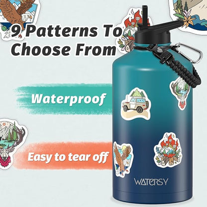 1 Gallon Water Bottle Insulated, BPA Free&Leak Proof, 128oz Stainless Steel - Image 4