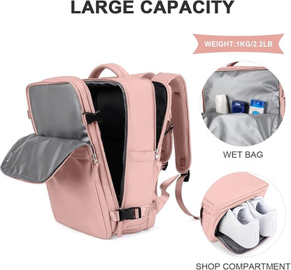 coowoz Travel Backpack For Women Men Airline Approved, Carry On Backpack - Image 3