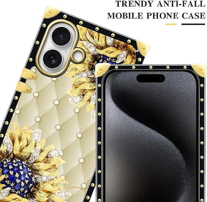 for iPhone 17 Case Luxury Golden Decoration - Image 4