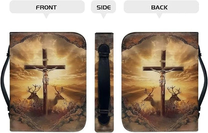 Bible Study Christian Gifts for Women Bible Cover for Men Church Bag - Image 2