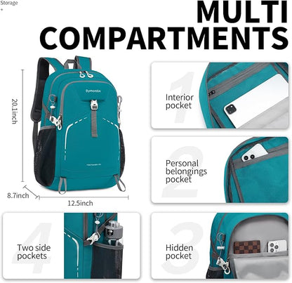 35L Lightweight Packable Backpack – Durable Foldable Daypack - Image 2