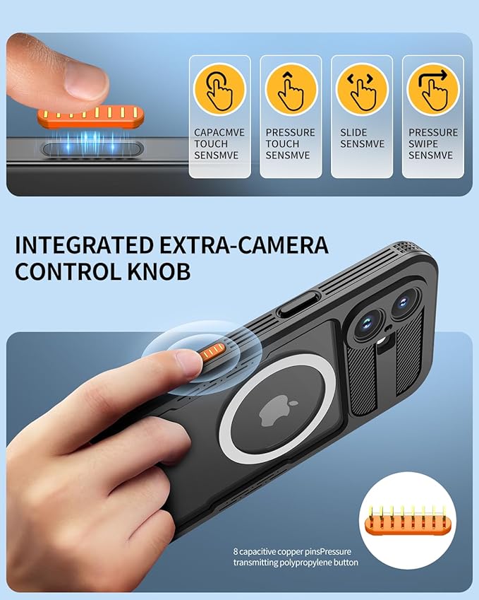 Lanhiem Magnetic for iPhone 17 Case, IP68 Waterproof Dustproof Case, Full Body - Image 4