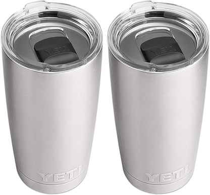 YETI Rambler 20 oz Stainless Steel Vacuum Insulated Tumbler w/MagSlider Lid by YETI