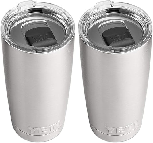 YETI Rambler 20 oz Stainless Steel Vacuum Insulated Tumbler w/MagSlider Lid by YETI