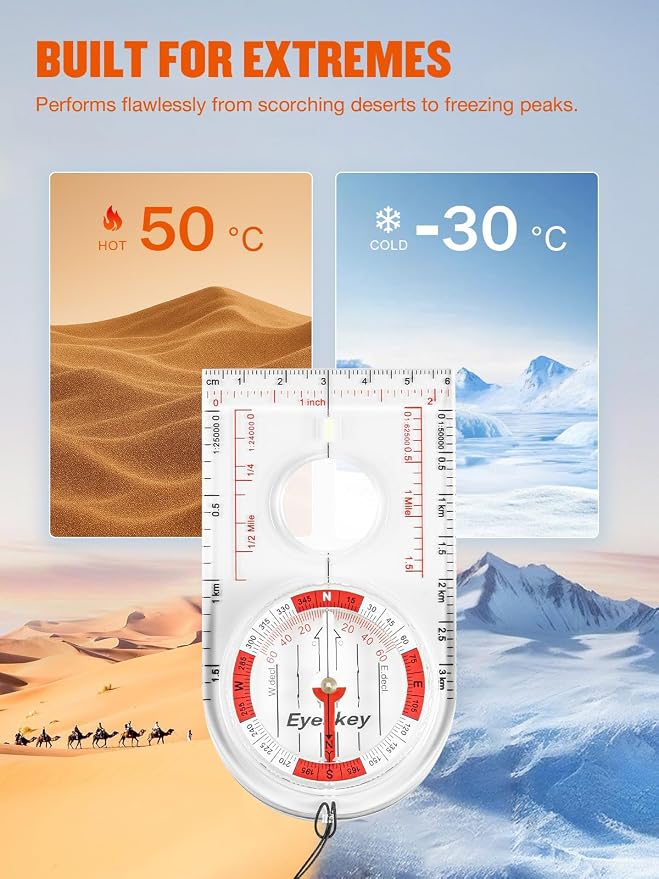 Eyeskey Advanced Orienteering Compass - Image 8