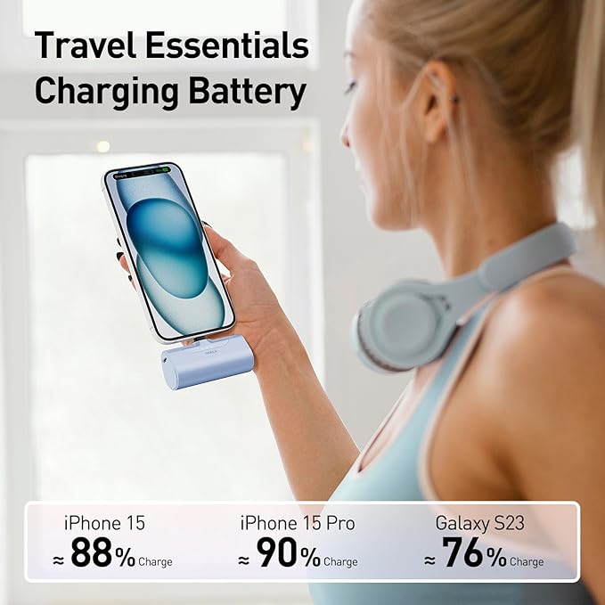 iWALK Portable Charger for iPhone 17/16/15 USB-C Small Power Bank 20W 4 - Image 5