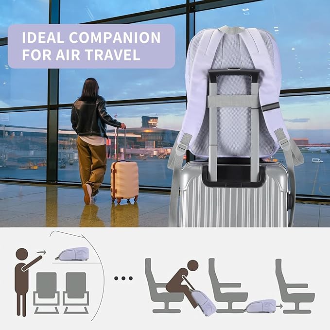MAXTOP Deep Storage Laptop Backpack Business Anti-theft Backpacks College - Image 3